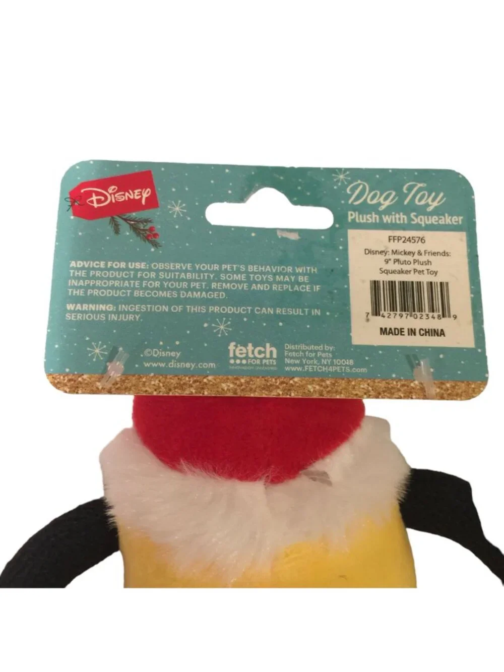 Disney Pluto Plush 9